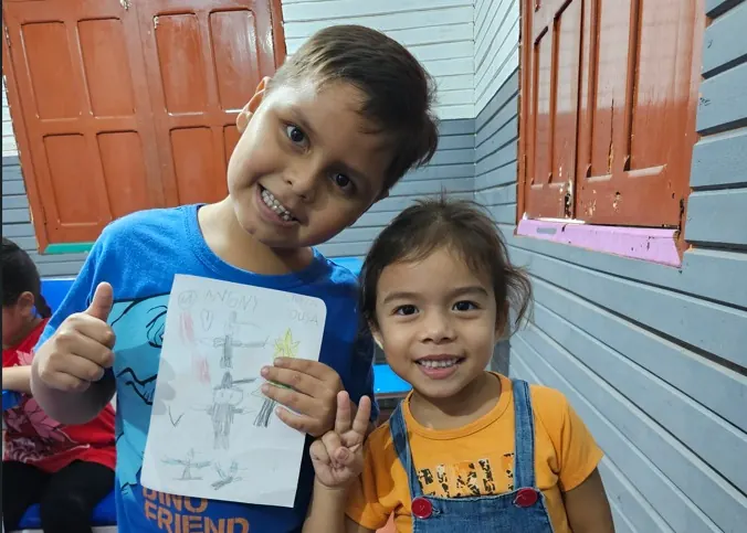 Atividade comunitária do Instituto Acolher Macapá